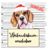 Weihnachtsbaum Umschubser Beagle