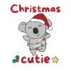 Koala Weihnachten Koalas Christmas Cutie