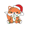 Fox Christmas Winter Animals Fox