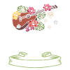 Chat ukulélé