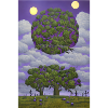 Tree and moon