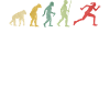 Woman Athlete Running Girl Evolution