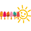 Hello summer sunshine and popsicles