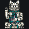 Cyborg Cat Japanese Cyber