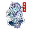Japanese Water Dragon Elemental Myth