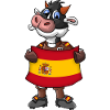 Spain Cow Fan