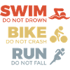 Motivierender Triathlet Spruch