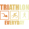 Routine de triathlon à vélo