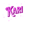 Nom Kari personnalisé