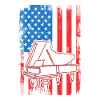 USA Flag Piano