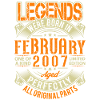 2007 February Birthday Legend