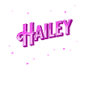 Nom Hailey personnalisé