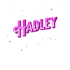 Hadley name personalized