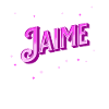 Jaime name personalized
