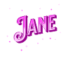 Jane name personalized
