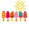 Hello summer sunshine and popsicles
