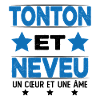 Tonton et Neveu Cadeau Humour