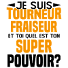 Tourneur fraiseur Cadeau drôles