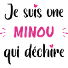 minou qui déchire
