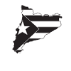 Bandera Independentista Catalana Estelada Negra
