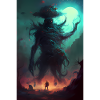 Creepy Demon from Hell