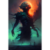 Démon effrayant de l’enfer