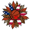 Basketball Sunflower