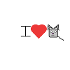 I heart cats