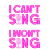 Karaoke Singer 80s Retro Just