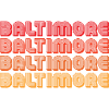 Baltimore Neon Gradient Repeats