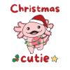 Axolotl Weihnachten Axolotls Christmas Cutie