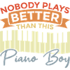 Piano player boy