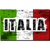 ITALIA lettering dirty