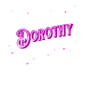Dorothy name personalized