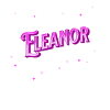 Le nom d’Eleanor personnalisé
