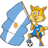 Chat Fan Argentin