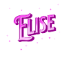 Elise name personalized