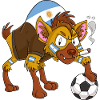 Hyène Fan Argentine