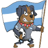 Argentina Fan Dog