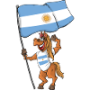 Fan Pferd Argentinien