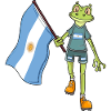 Argentinian Fan Frog