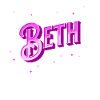 Beth name personalized