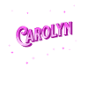 Carolyn name personalized