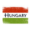 HUNGARY lettering dirty