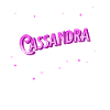Cassandra name personalized