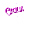 Le prénom de Cecilia personnalisé