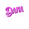 Dana name personalized