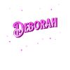 Deborah name personalized