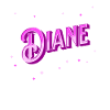 Diana name personalized