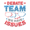 Debating team, we have problems
